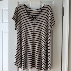 Chris & Carol striped top